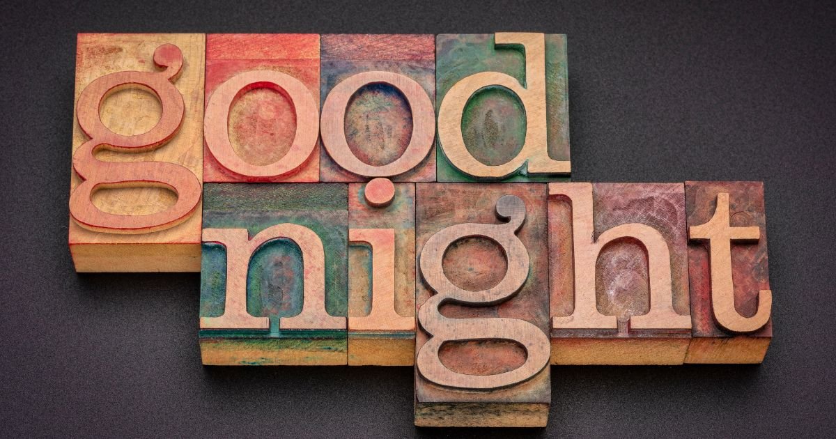 Positive Good night quotes