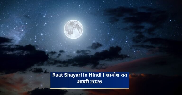 Raat Shayari in Hindi