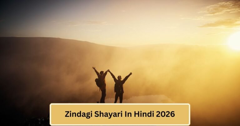Zindagi Shayari In Hindi