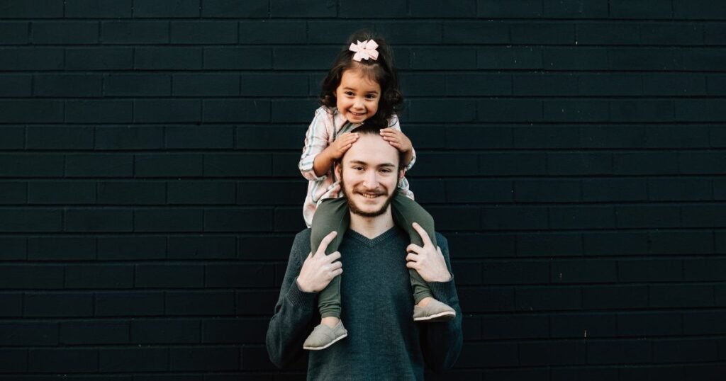 papa emotional caption