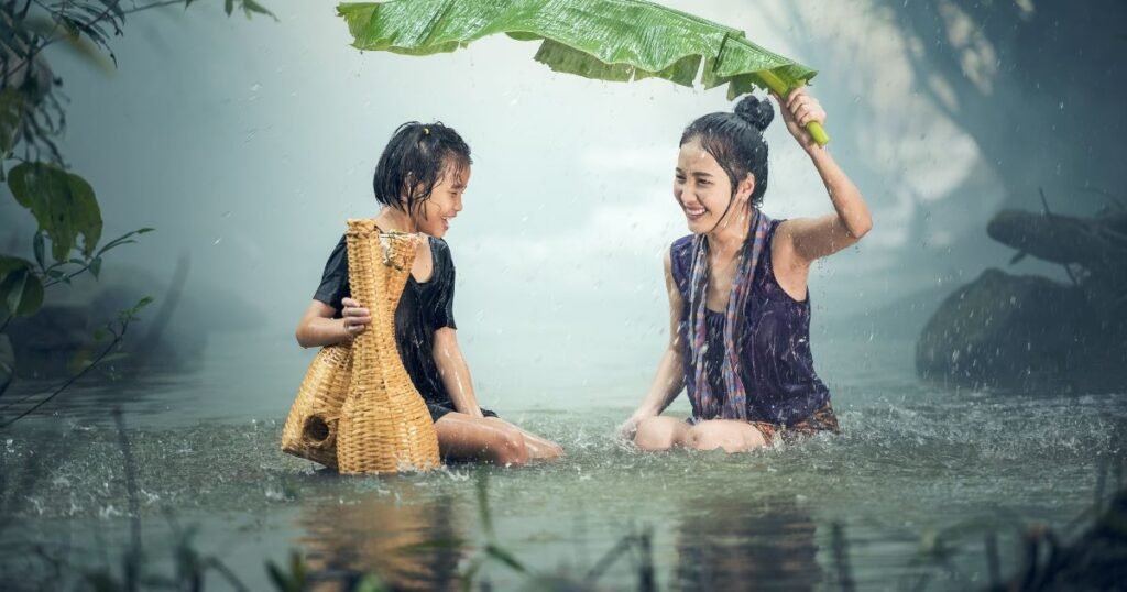 Rain shayari english